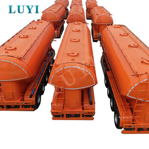 LUYI Nouveau Modèle 2026 <span class=keywords><strong>Remorque</strong></span> Citerne à Ciment en Vrac 4 Essieux 45 Mètres Cubes 4 Compartiments Couleur et Logo Personnalisables Vente Chaude - Product Image 2