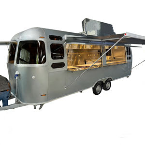 Chariot de vente ambulante multifonctionnel en acier inoxydable pour chariot de nourriture remorqué, chariot de crème glacée, restauration rapide - Product Image 3