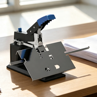 Agrafeuse manuelle de table A3 à bras long, agrafeuse manuelle robuste pour brochures, compatible avec les agrafes 24/6, 23/6, 23/8, 23/10