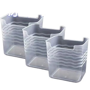 <b>Fridge</b> Organizer Transparent Storage Box Large Capacity Rectangle For Vegetable Fruit Food Classification - Product Image 2