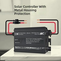 Contrôleur de charge solaire MPPT Boost 300W400W600W 33A pour batterie 24V 36V 48V 60V 72V Entrée 12-50V Régulateur solaire étanche