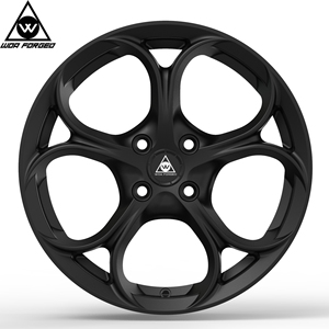 Jantes de voiture légères de 17, 18, 19, 20, 21, 22 pouces, couleur personnalisée, jantes forgées 6061T6, design trèfle à quatre feuilles pour <span class=keywords><strong>Alfa</strong></span> <span class=keywords><strong>Romeo</strong></span> - Product Image 4