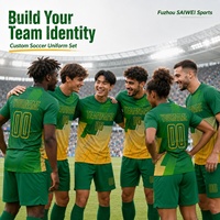 Camiseta de Fútbol Personalizada con Nombre y Número, Sublimación Completa, Transpirable