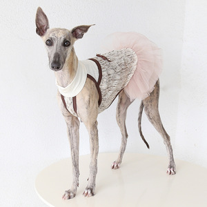 Último Diseño de Vestido Vintage para <span class=keywords><strong>Perro</strong></span>, Ropa de Moda con Falda Abullonada, Ropa Casual de Verano para Perros - Product Image 1