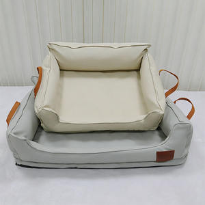 Cama para Perros Desmontable, Impermeable y Ecológica de Cuero para Perros Pequeños, Cama Extra Grande para Perros, Cama Ortopédica Grande para Perros - Product Image 4