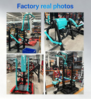 2026 Más Vendida Máquina de Press de Pecho Comercial de Acero Ajustable con Carga de Placas para Entrenamiento de Fuerza en Gimnasio, Vertical Arm Chest Fly Huyang