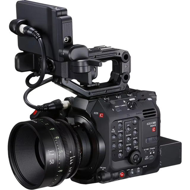 Drone Accessories Latest Edition New C300 Mark III Digital Cinema Camera Body (EF Lens Mount)