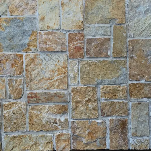 Pedra natural pedra de encaixe da parede da pedra interna e externa da slate