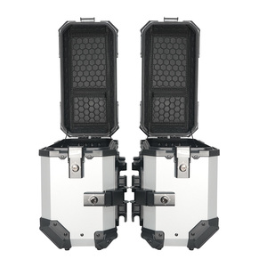 F2-MOTO 36L Valise latérale rigide pour moto, petite boîte de rangement pour selle, <span class=keywords><strong>coffre</strong></span> à bagages arrière - Product Image 5