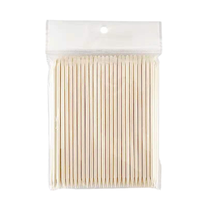 Brochetas de Bambú Estilo Coreano HNIECO, Ecológicas, Biodegradables, 100% Naturales, Palitos Desechables con Mango de Madera para Uso Alimentario - Product Image 2
