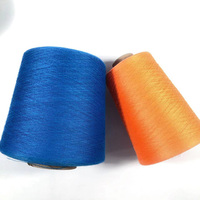 New Design 16/1 Knitting or Weaving Anti-pilling Spun 100% Polyester Dope Dyed Yarn