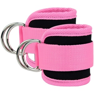 Sangle de cheville ProCircle pour machines à câbles, fixation pour bandes de résistance, entraînement en salle de sport, kickbacks, extensions de jambes, exercices de hanche et abdominaux - Product Image 1