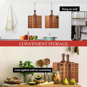 Bán buôn Keo Gỗ deviled trứng chủ cắt Board pho mát phục vụ khay Reversible deviled trứng Platter cho nhà bếp - Product Image 6