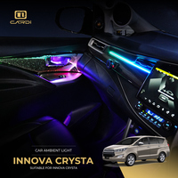 Secuencias de Luz Personalizadas Innova Crysta, Luz Ambiental Interior para Toyota, Ajuste Inteligente de la Luz Ambiental Interior