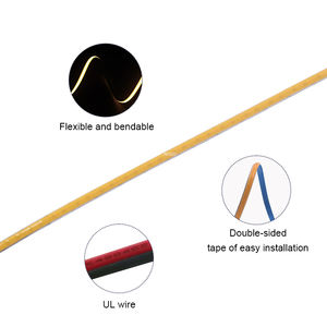 Tira de luces LED COB blanca 6500K regulable 16.4FT/5M 504LED flexibles y luces con cable de 5M 24V 12V para armario de cocina - Product Image 5