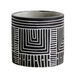 <span class=keywords><strong>Pot</strong></span> de <span class=keywords><strong>fleurs</strong></span> créatif <span class=keywords><strong>en</strong></span> céramique noire ancienne <span class=keywords><strong>Arum</strong></span> cylindrique moderne respirant 3-6L <span class=keywords><strong>pot</strong></span> de sol ensemble de bureau <span class=keywords><strong>Pot</strong></span> de poterie <span class=keywords><strong>en</strong></span> gros - Product Image 5