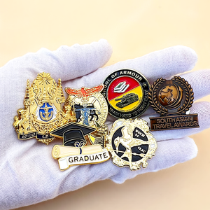 Distintivo del risvolto del metallo di alta qualità all'ingrosso personalizzato produttore - Product Image 2