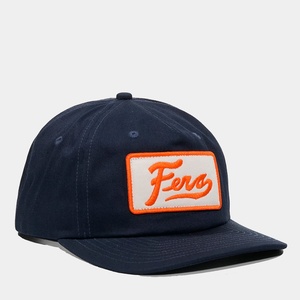 Gorra de 5 Paneles con Visera Ligeramente Curvada, Sin Estructura, Cierre a Presión, Color Oscuro, Parche Bordado de Algodón, Logotipo Personalizado OEM - Product Image 5