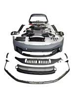 Kit carrosserie style GT3 en plastique PP + pièces aérodynamiques en fibre de carbone sèche pour Porsche 911 992.1