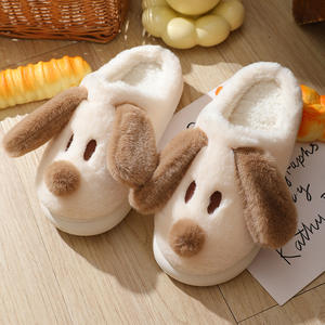 Inverno da uomo soffice-Outdoor per pantofole <span class=keywords><strong>con</strong></span> Design per cani carino nuovo peluche per pantofole <span class=keywords><strong>con</strong></span> suola EVA calda per uso domestico - Product Image 6