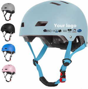 男性と女性のためのCE & CPSC認定ユニセックス強力ABSスケートボード & スクーターヘルメット大人のバイク電動ヘルメットスポーツスタイル - Product Image 1