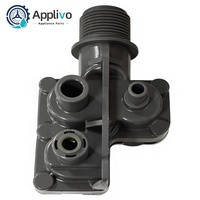Vanne d'admission d'eau électrique à triple tête FCE90-360-360A1 0034001119A, électrovanne 3 voies 220-240V 50/60Hz pour machine à laver et hôtel
