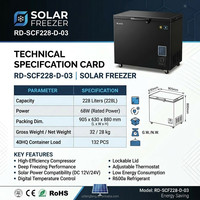 En stock : Congélateur coffre solaire 228L 12V 24V DC à compresseur, machine à glaçons puissante pour la fabrication de blocs de glace, idéal pour le stockage domestique, rural et hors réseau.