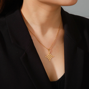 Collar con Nudo de Bruja de <span class=keywords><strong>Skyrim</strong></span> para Wicca y Brujería, Gargantilla de Acero Inoxidable, Amuleto Vintage, Joyería Sobrenatural, Regalo para Mujer - Product Image 6