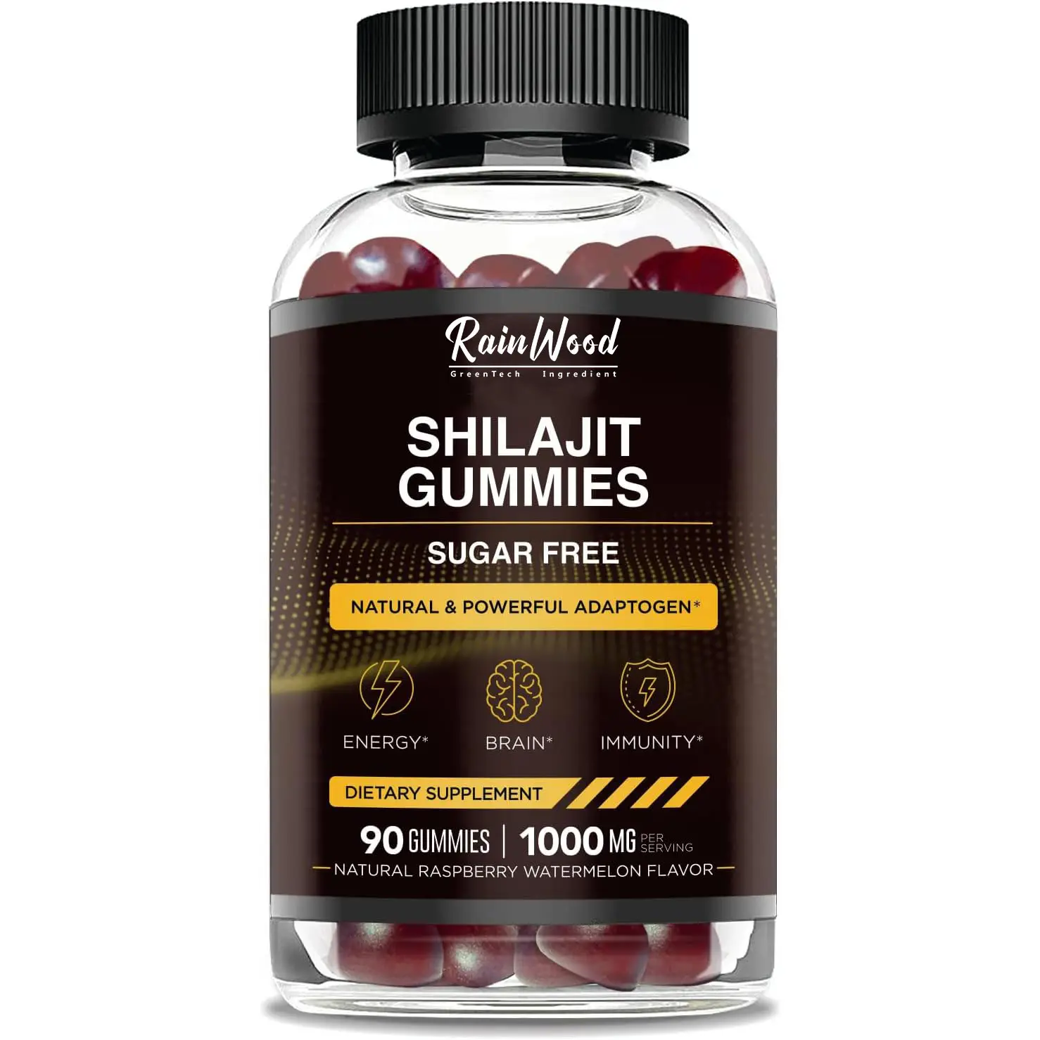 Himalayans Shilajit Extract Fulvic Acid Shilajit Gummies Shilajit Gummies Supplement