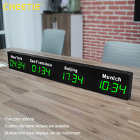 Horloge mondiale personnalisée pour hôtel