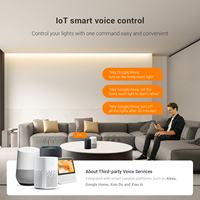 Contrôleur LED intelligent IoT mini double mode SP527E SPI CCT avec contrôle vocal par application, synchronisation musicale filaire, haut-parleur, DC5V-24V, garantie 5 ans