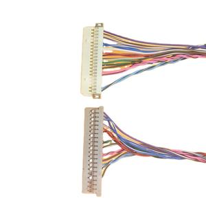 工厂定制20pin Hirose DF14-20S-1.25C DF19-20S-1C EMI/EMC测试LVDS电缆 - Product Image 3