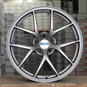 Flrocky CHEN 15 16 <strong>17</strong> 18 19 <strong>Inch</strong> High Quality Passenger Car Wheels Deep Dish <strong>Rims</strong> Concave Matte Black Aluminum Alloy Wheels - Product Image 4