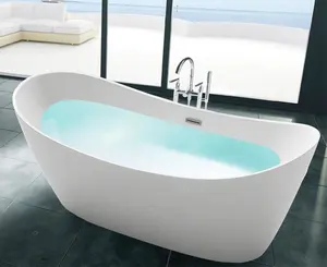 Amazon es mejor-venta acrílico bañera independiente blanco