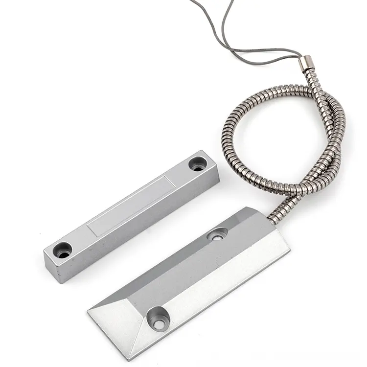 Sensore di contatto magnetico per porte metalliche impermeabili sigillate di alta qualità per porte avvolgibili cablate