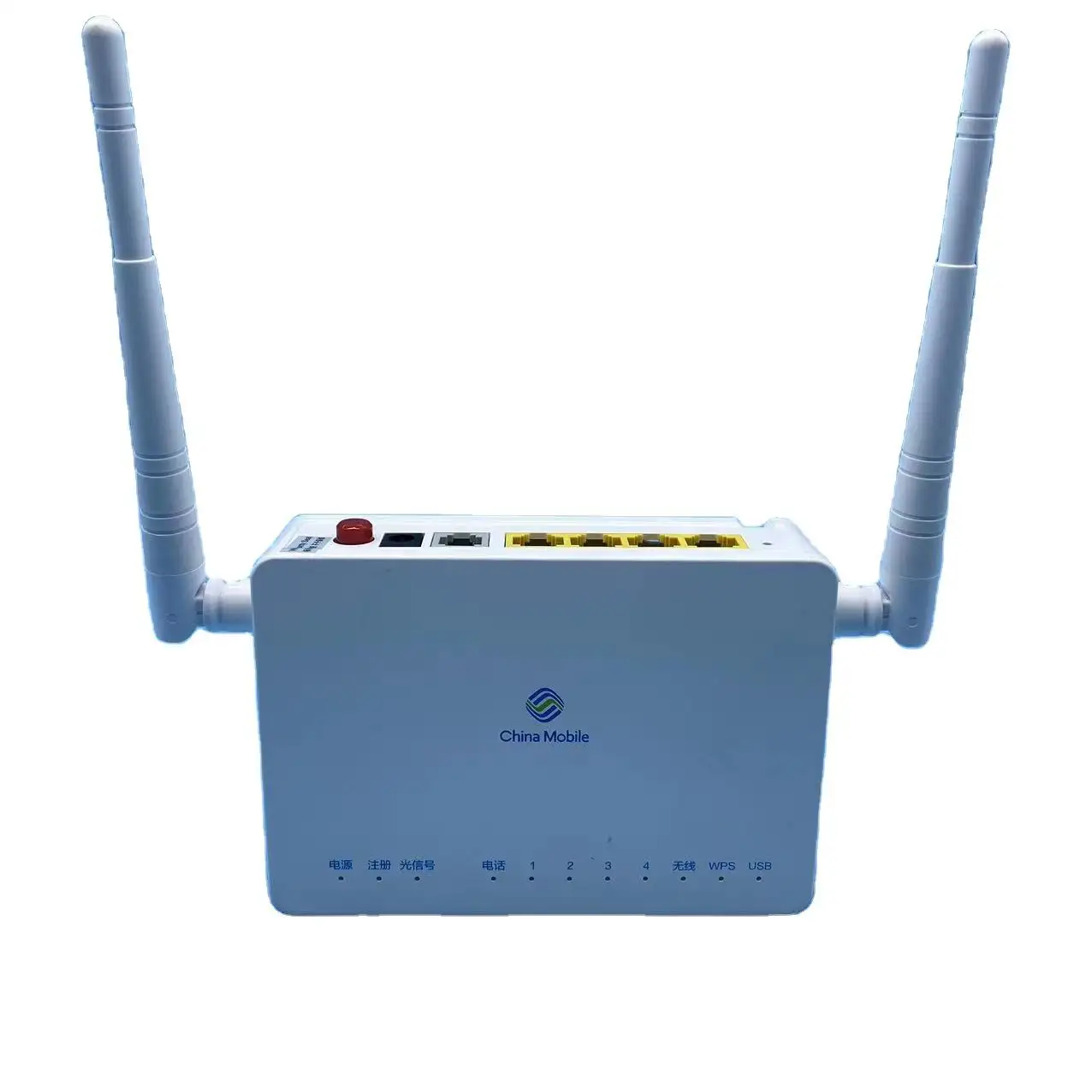 ZTE Router XPON EPON externe Antenne GPON ONU ONT F663NV9 2GE+2FE+1pot +1USB+WLAN englisches System Doppelantenne