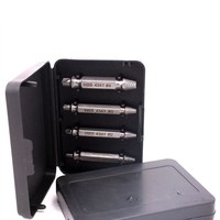 Mèche d'extraction de vis endommagé, perceuse Double face perceuse pour vis cassée Set d'outils d'extraction de vis cassées 6 pièces