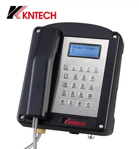 טלפונים חסיני פיצוץ של KNTECH עם אישור ATEX טלפונים אנלוגיים/VoIP עמידים עבור נפט גז