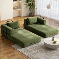 Canapé-lit modulaire en tissu compressé sous vide, convertible et moderne, pour salon et hôtel (vente en gros)