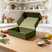 Boîte en papier enduit recyclable et écologique de 2 mm d'épaisseur, personnalisable avec impression quadricolore pour l'emballage extérieur des vêtements et des chaussures
