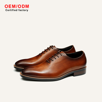 Zapatos Formales Marrones de Estilo Británico para Hombre, con Punta en Pico, Tipo Derby, Casuales de Negocios, con Cordones, Impermeables, Transpirables, Duraderos, que Aumentan la Estatura