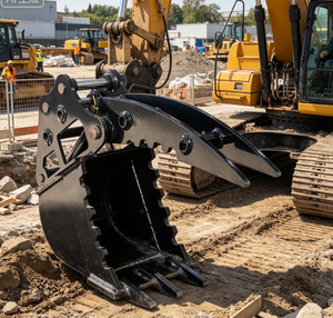 Pouce hydraulique pour mini-excavatrice de 1 à 1,5 tonne, pince de godet robuste pour le creusement et la démolition - Product Image 1