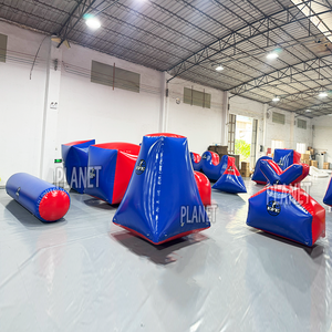 Búnker Inflable Personalizado para <span class=keywords><strong>Paintball</strong></span> Comercial, Obstáculo para <span class=keywords><strong>Paintball</strong></span> de Velocidad, Pistola de <span class=keywords><strong>Paintball</strong></span> Inflable para Deportes - Product Image 3