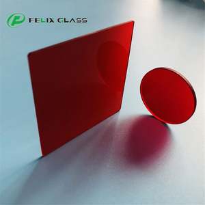 Filtre en verre rouge FELIX Optical HB600 RG610 RG630 avec revêtement antireflet, transmission de 90 % pour équipement médical OEM - Product Image 6