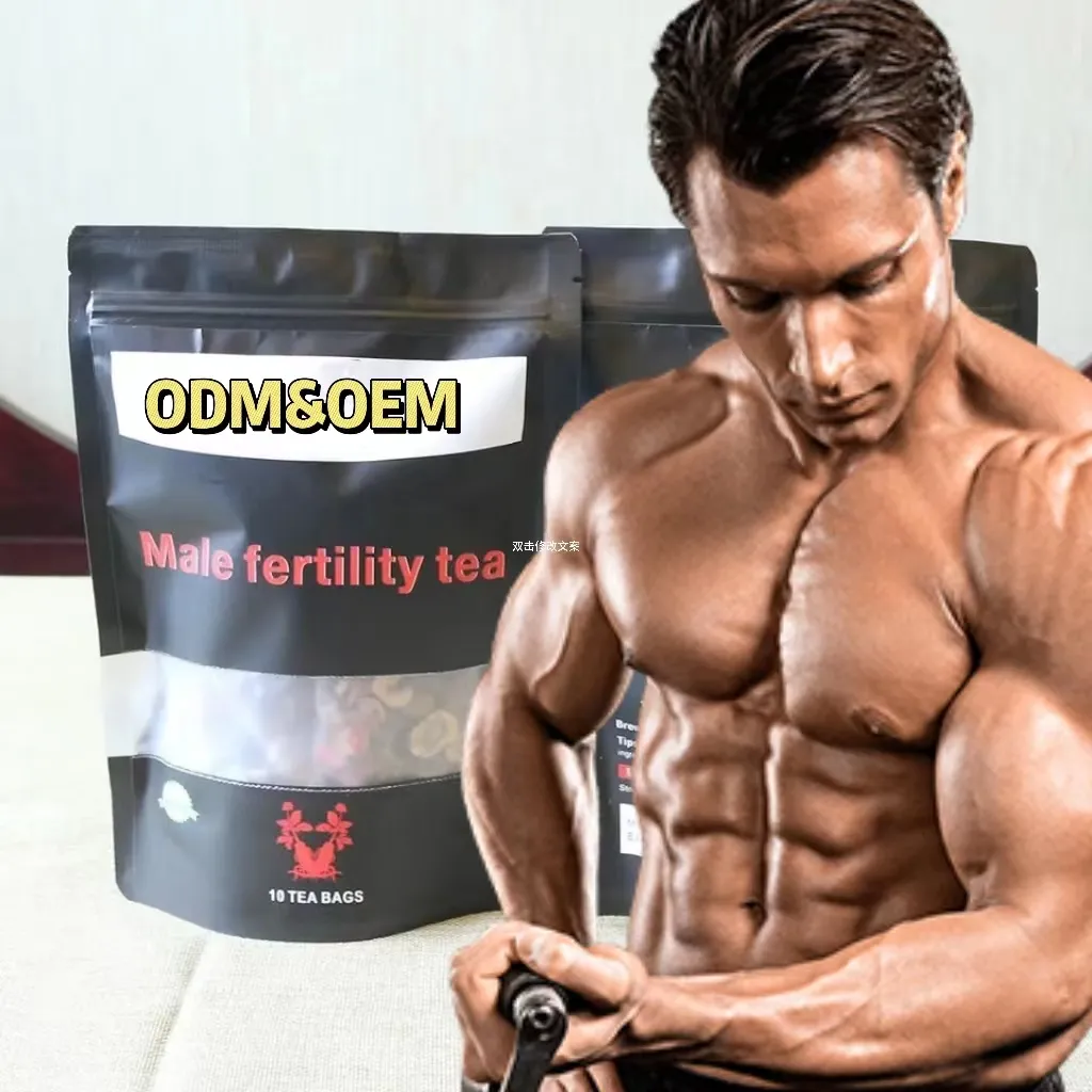 Masculino Orgânico Masculino Fertilidade Chá Oem Serviços Personalizados 100% Natural Chinês Herbal Fertilidade Chá Para Homens