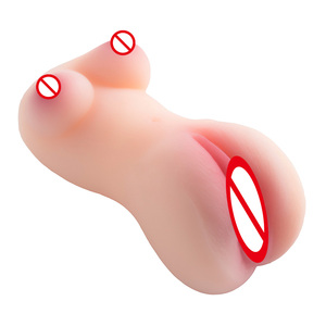 Mini Masturbatore Tascabile Realistico, Vagina e Ano in TPE Morbido, Giocattolo Sessuale a Doppio Canale per Uomo, Accessori per Adulti - Product Image 2