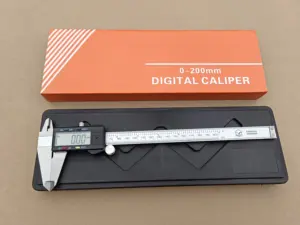 AEROSPACE 4buttons Digital Caliper Reading 0.01mm Super Big LCD Screen Whole Sale Stainless Steel Digital Vernier Caliper OEM