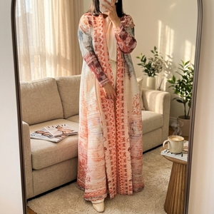 Abaya de mariage musulmane personnalisée pour <span class=keywords><strong>femme</strong></span> 2026, <span class=keywords><strong>grande</strong></span> <span class=keywords><strong>taille</strong></span>, élégante et raffinée, cardigan plissé Miyake, design traditionnel de Dubaï - Product Image 1