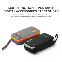 Sac de rangement électronique portable en tissu, étui de voyage pour chargeurs, câbles USB, cartes mémoire SD, écouteurs Maplestory