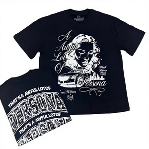 Camiseta Vintage de Halloween Aloks, 100% Algodón, 240g, Estilo Urbano, Estampado Hip Hop, Top Informal de Verano - Product Image 2